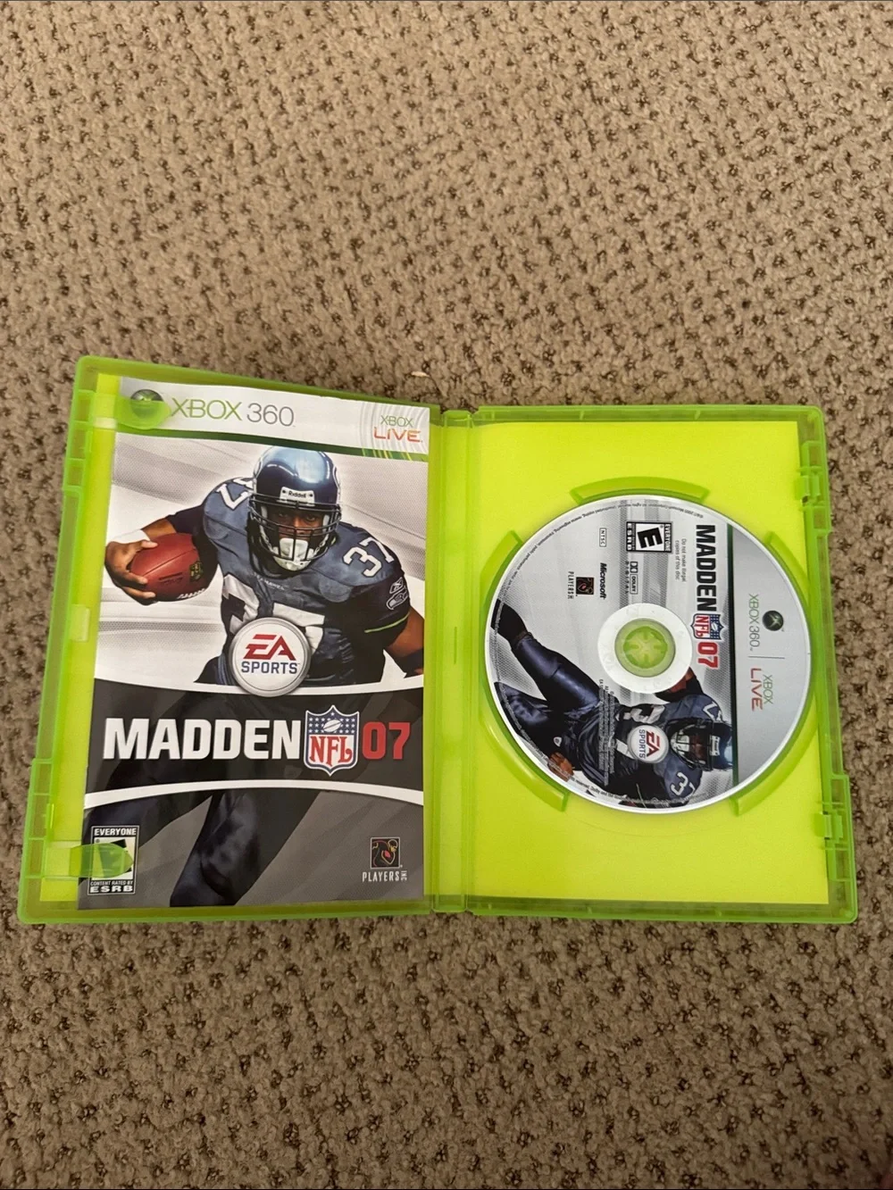 Microsoft Xbox 360 Football Games - White & Green